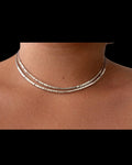 DOUBLE SQUARE NECKLACE