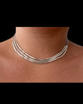 TRIPLE SQUARE NECKLACE