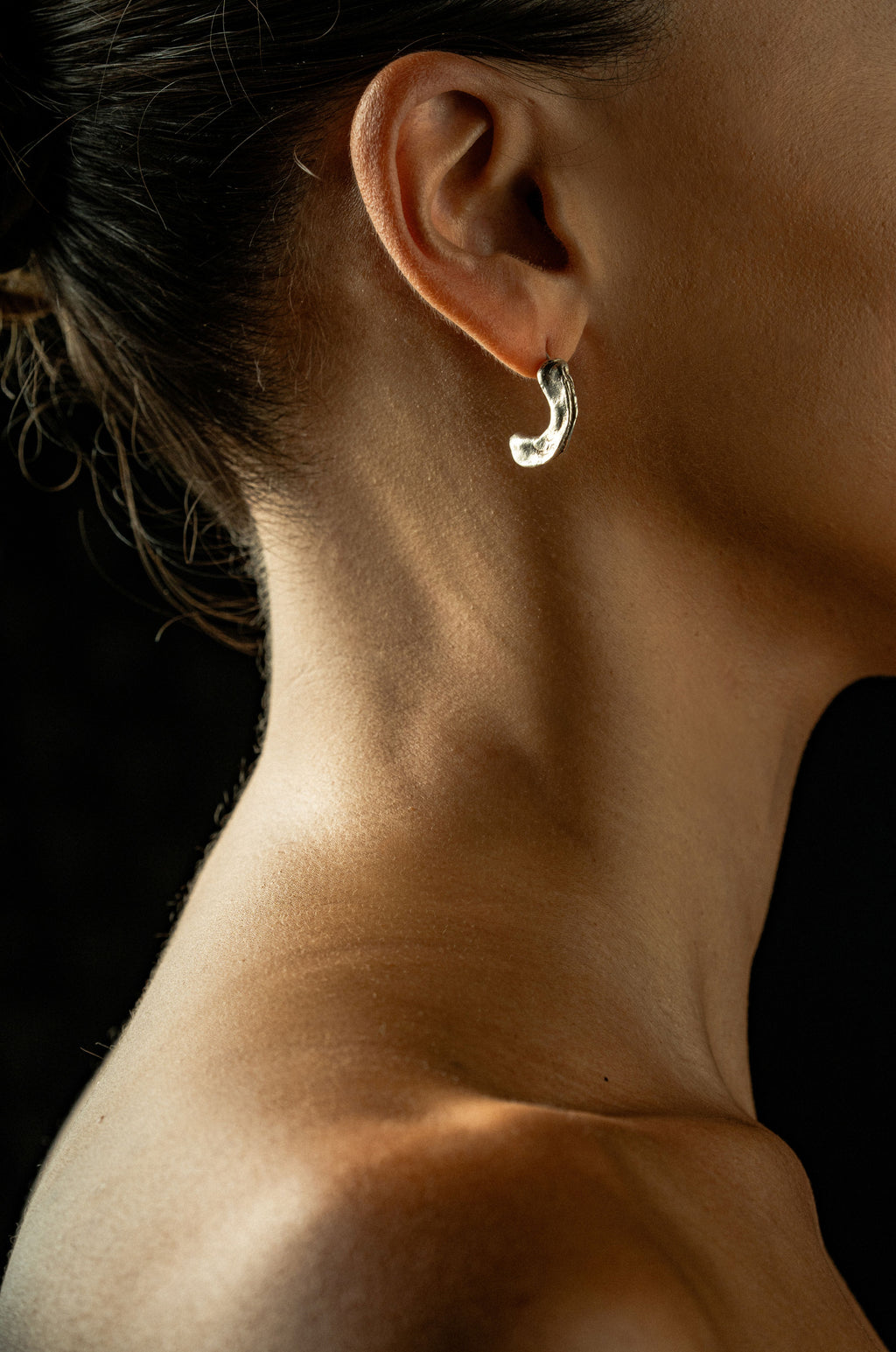 BIG FOALDED EARRINGS